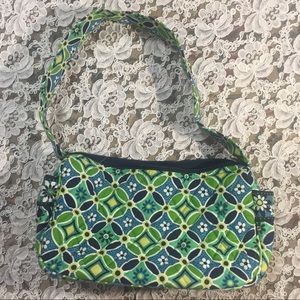 [Vera Bradley] daisy daisy green bag purse 👛
